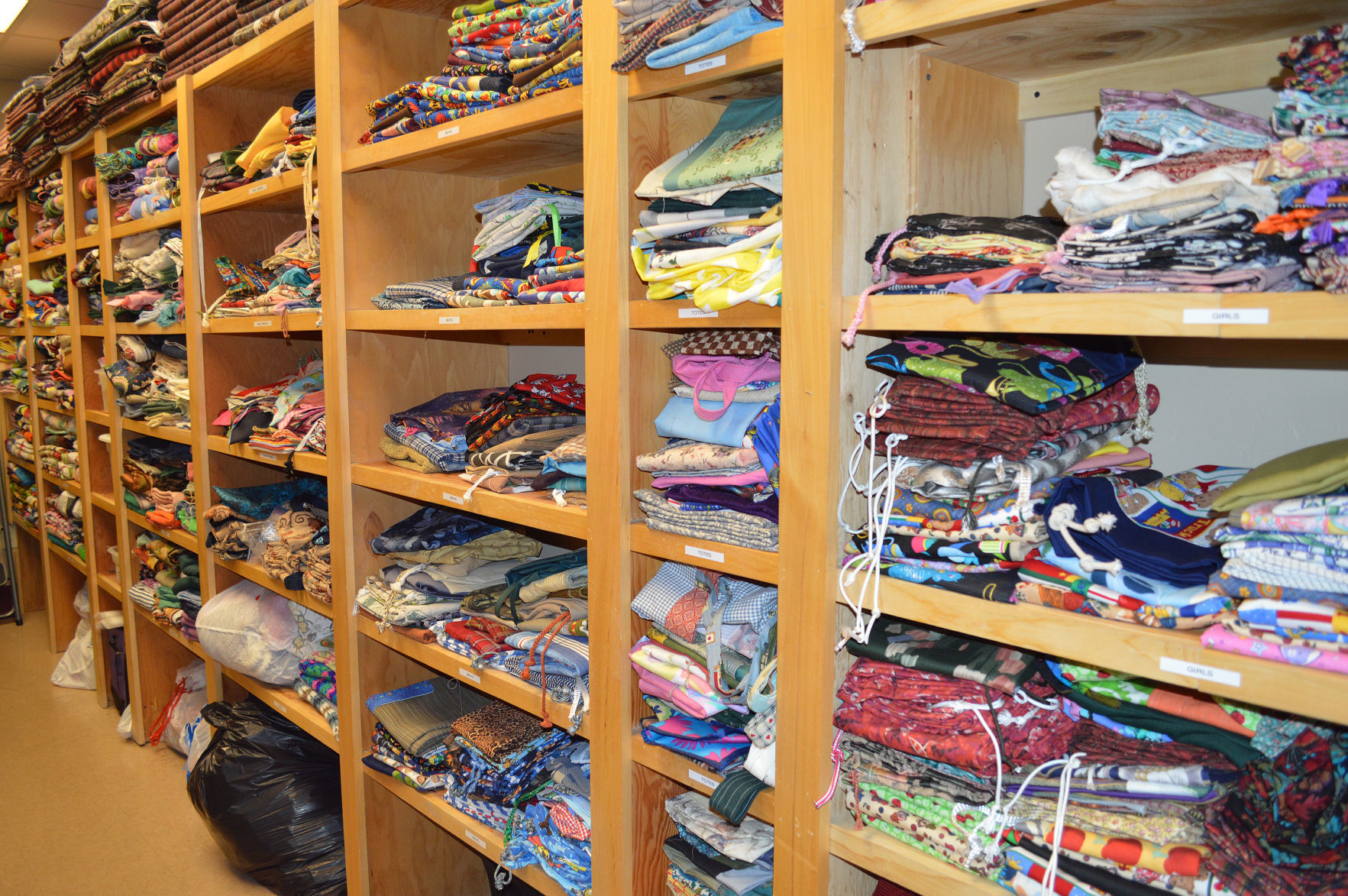 Aviva Divas enjoy camaraderie while sewing for others